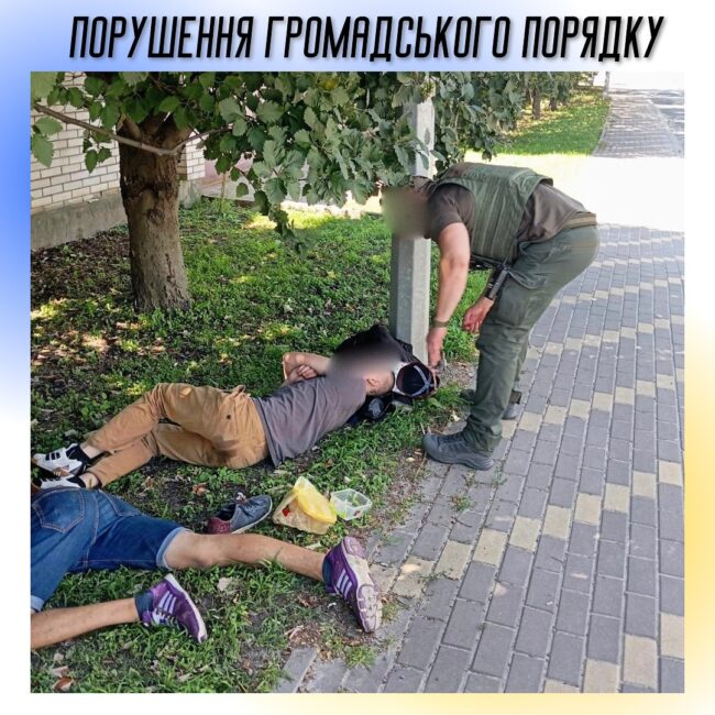 порушення громадського порядку